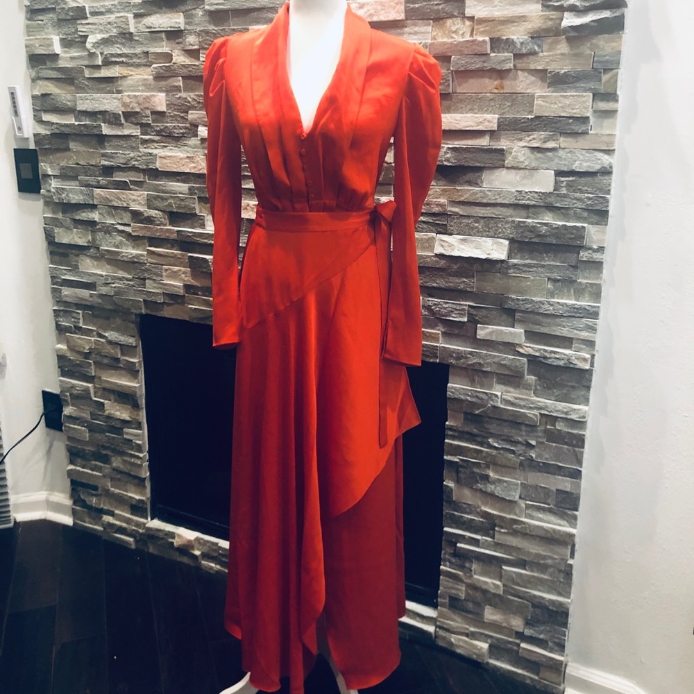 🧡BCBG Maxazria 2 piece orange set, size xs🧡